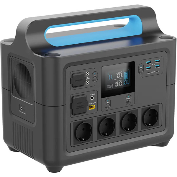 Зарядная станция PowerPlant 1228Wh, 341111mAh, 1800W