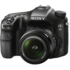Фотокамера зеркальная зеркальная Sony Alpha A68 kit 18-55mm Black
