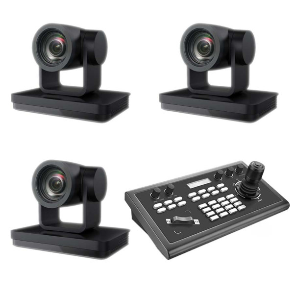 Комплект Minrray 3 камери UV570A-NDI + контролер KBD2000