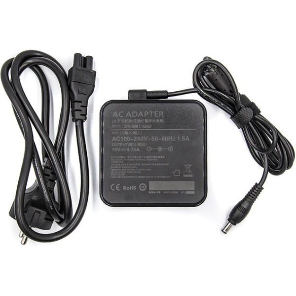 Блок питания для ноутбуков PowerPlant SAMSUNG 220V, 19V 90W 4.74A (5.5*3.0) wall mount