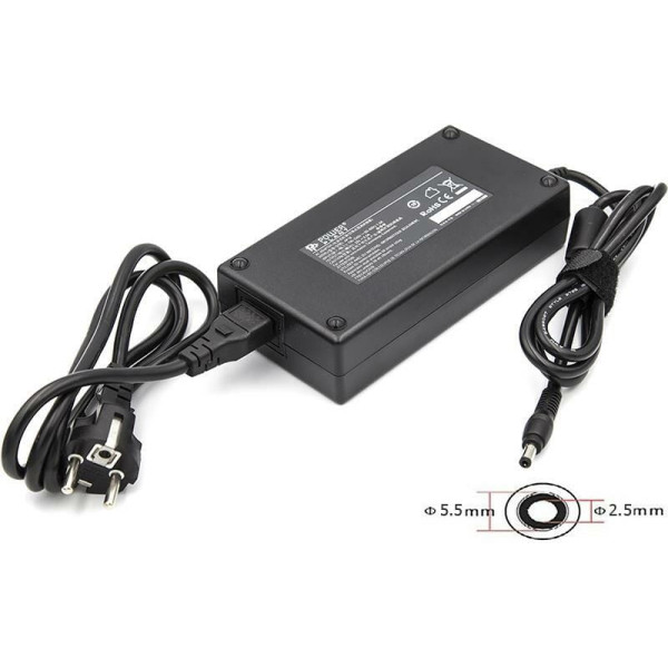 Блок живлення для ноутбуків PowerPlant IBM/LENOVO 220 В, 20 В, 170 Вт, 8,5 А (5,5×2,5)