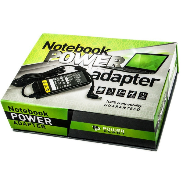 Блок питания для ноутбуков PowerPlant SAMSUNG 220V, 19V 90W 4.74A (5.5*3.0) wall mount