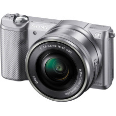 Фотокамера зеркальная Sony Alpha 5000 kit 16-50 Silver
