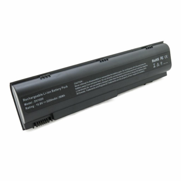 Акумулятор для ноутбука HP Pavilion dv1000 (HSTNN-UB17) 5200 mAh (BNH3943)
