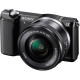 Фотокамера зеркальная Sony Alpha 5000 kit 16-50 Black