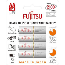 Акумулятор AA Fujitsu HR-3UTCEX(4B) 1900 mAh (4 штуки)