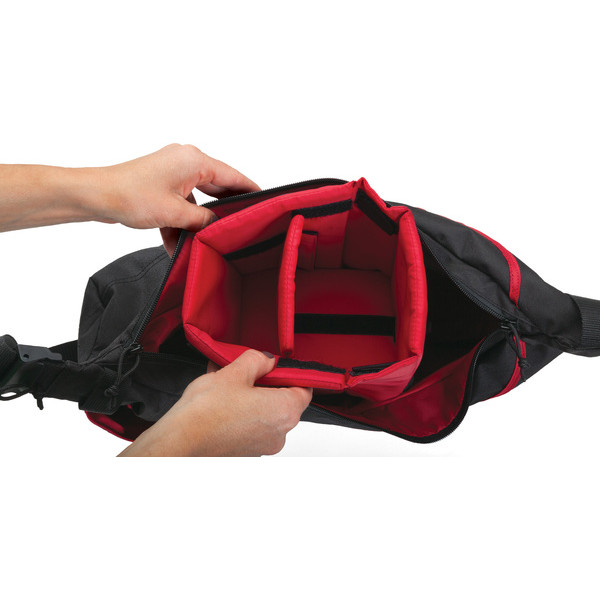 Сумка Lowepro Passport Sling II Black/Red