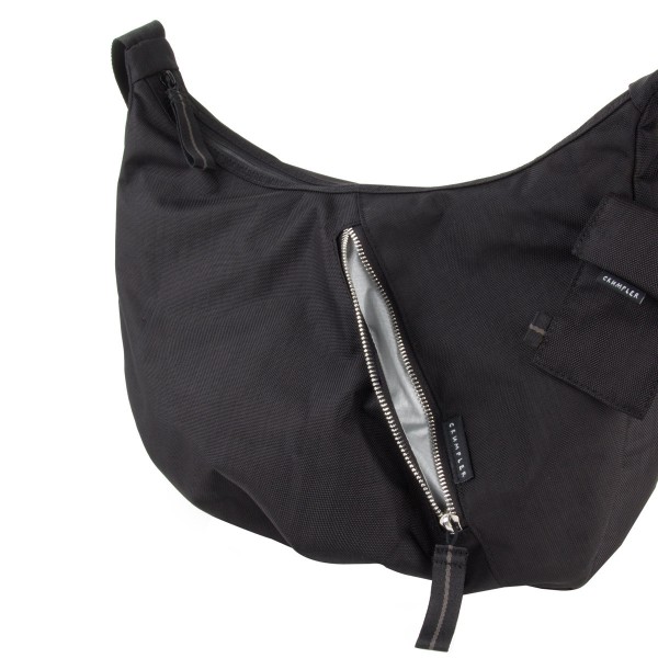 Сумка Crumpler Doozie Photo Hobo black /metallic silver