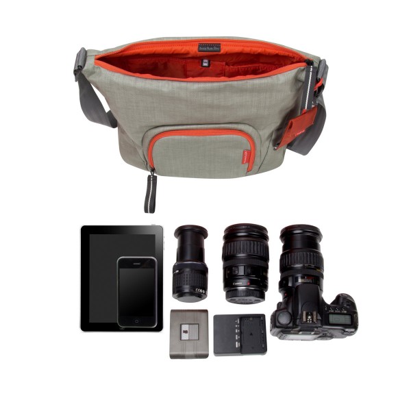 Сумка Crumpler Doozie Photo Sling washed oatmeal / tangerine