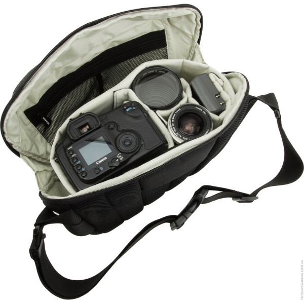 Сумка для зерк. фото Crumpler Jackpack 5500 dull black / dk. mouse grey