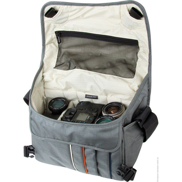 Сумка для зерк. фото Crumpler Jackpack 7500 dk. mouse grey/off white