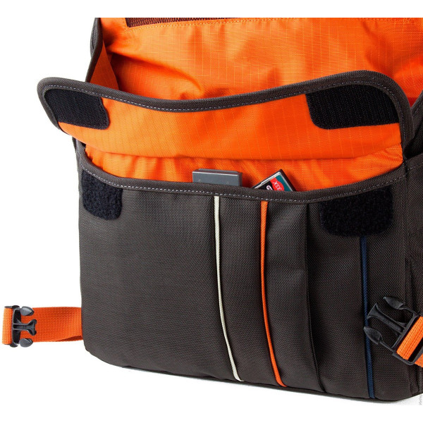Сумка для зерк. фото Crumpler Jackpack 7500 grey black/orange