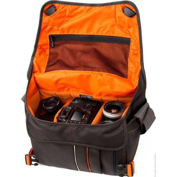 Сумка для зерк. фото Crumpler Jackpack 7500 grey black/orange
