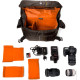 Сумка для зерк. фото Crumpler Jackpack 7500 grey black/orange