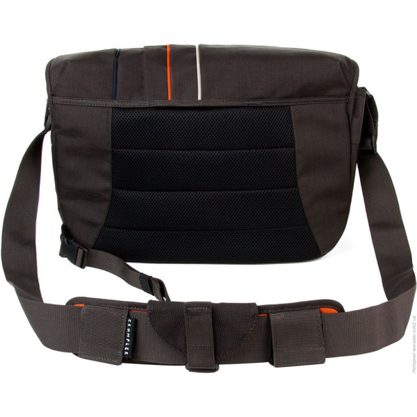Сумка для зерк. фото и ноутбука 15" Crumpler Jackpack 9000 grey black / orange