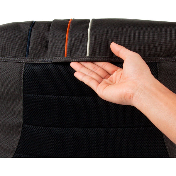 Сумка для зерк. фото и ноутбука 15" Crumpler Jackpack 9000 grey black / orange