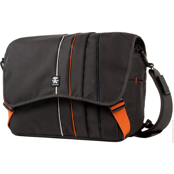 Сумка для зерк. фото и ноутбука 15" Crumpler Jackpack 9000 grey black / orange