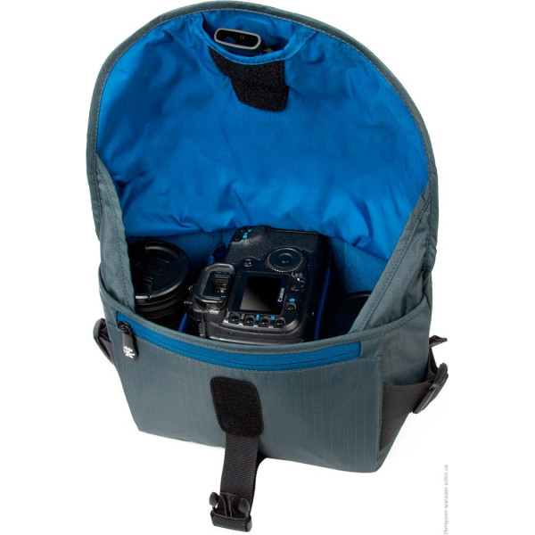 Сумка для зерк. фото Crumpler Light Delight Hipster Sling 4000 steel grey