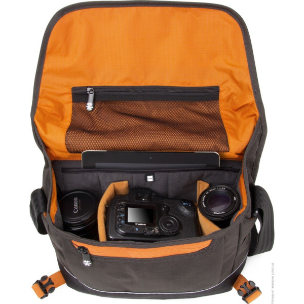 Сумка для зерк. фото Crumpler Proper Roady 7500 grey black