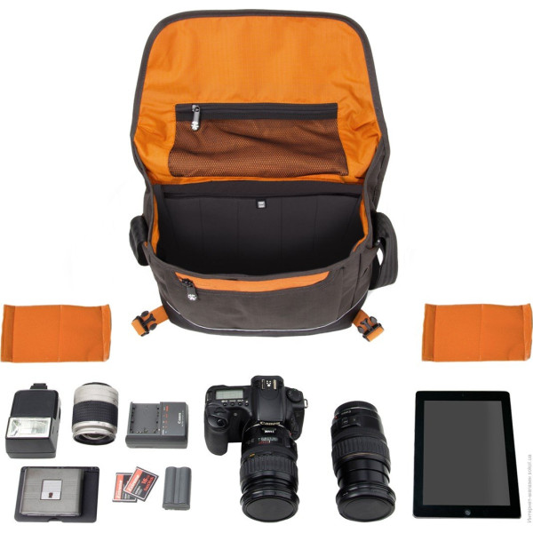 Сумка для зерк. фото Crumpler Proper Roady 7500 grey black