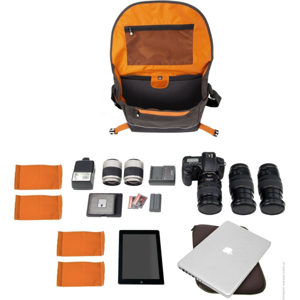 Сумка для зерк. фото Crumpler Proper Roady 9000 grey black