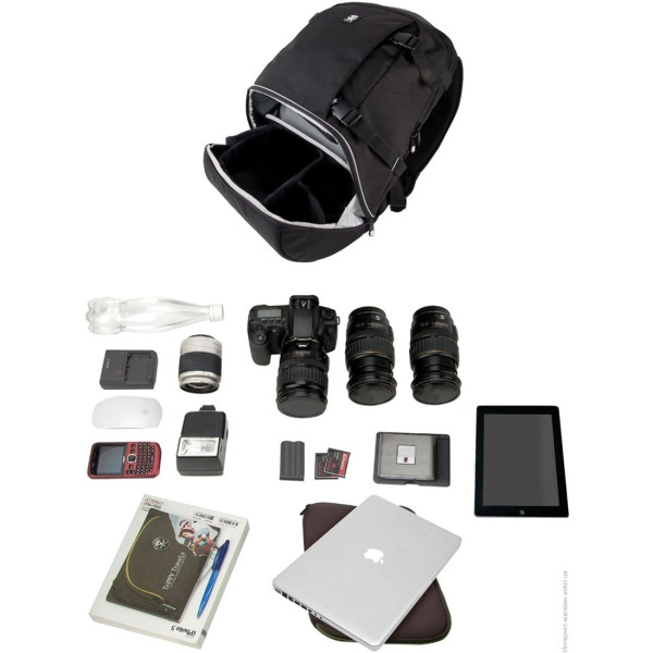 Рюкзак для зерк. Фото и ноутбука 15" Crumpler Proper Roady Half Photo Backpack black