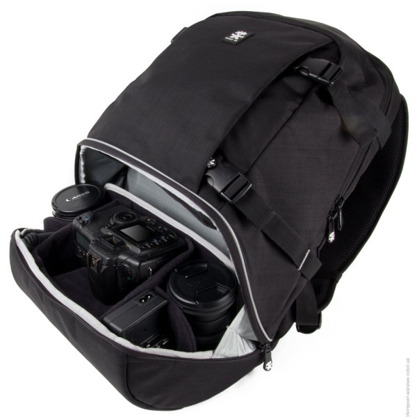 Рюкзак для зерк. Фото и ноутбука 15" Crumpler Proper Roady Half Photo Backpack black