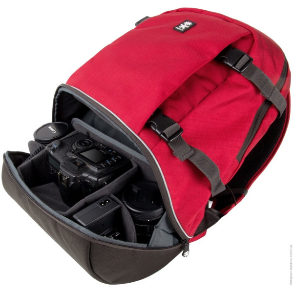 Рюкзак для зерк. Фото та ноутбука 15" Crumpler Proper Roady Half Photo Backpack deep red