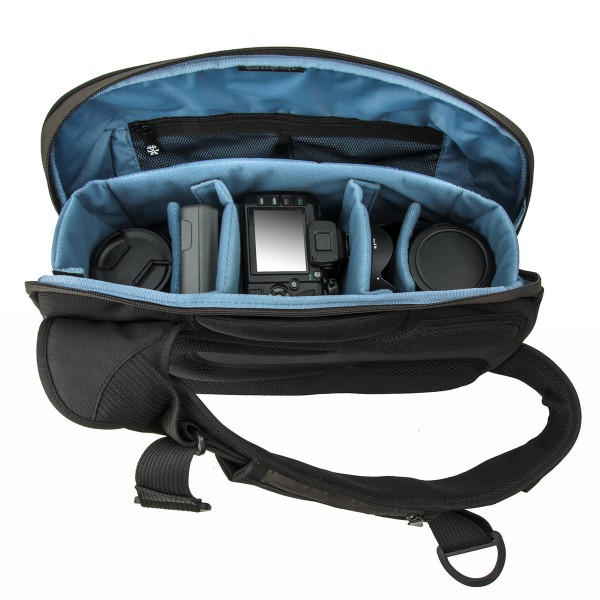 Рюкзак-слинг для зерк.фото и планшета Crumpler Quick Escape Sling L black