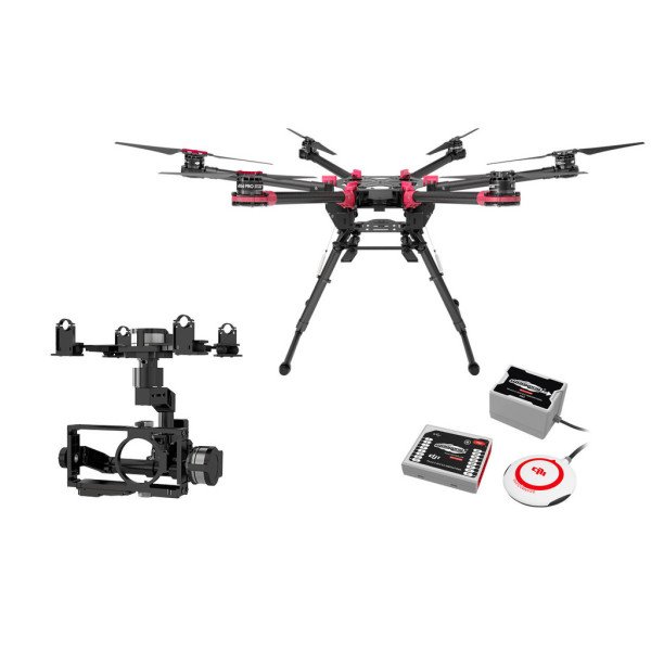 Гексакоптер S900 + Політний контролер Wookong-M + Підвіс Z15 (або N7/GH3/GH4/BMPCC)