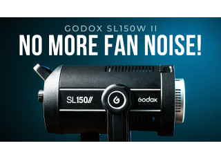 Godox SL150W II та Godox SL200W II - безшумне постійне світло