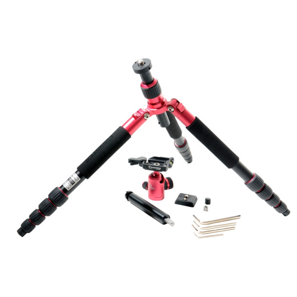 Штатив Giottos VGRN9225 Red + Кульова голова MH5310R-655SN