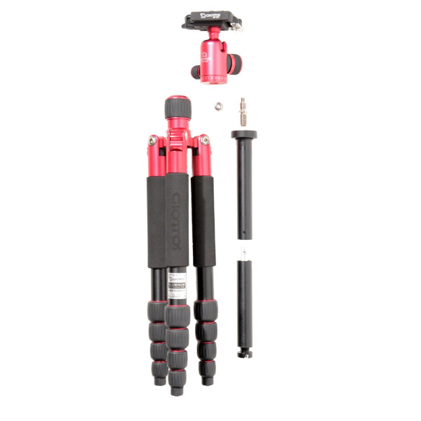 Штатив Giottos VGRN9225 Red + Кульова голова MH5310R-655SN