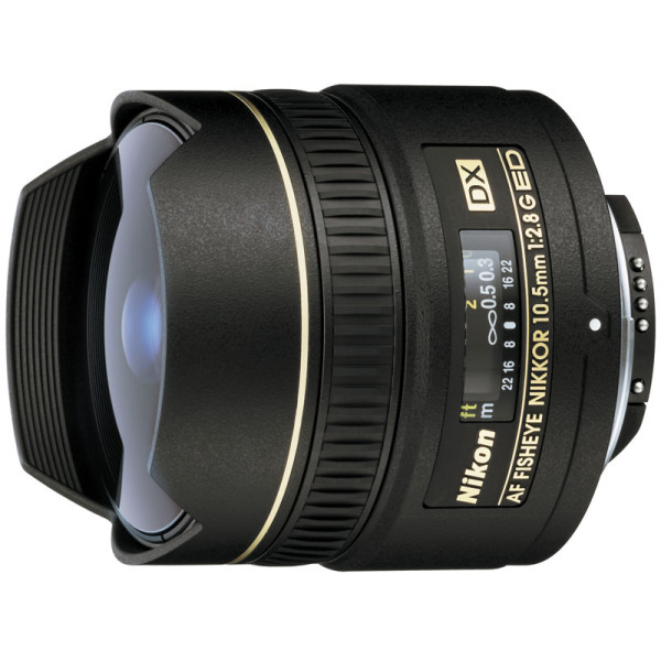 Об'єктив Nikon 10.5 мм f/2.8G IF-ED AF DX Fisheye Nikkor
