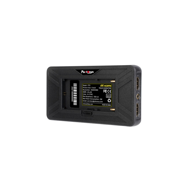 Сенсорный монитор PORTKEYS PT5 5" 4K HDMI с поддержкой 3D LUT