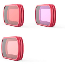 Фильтры PGYTECH для OSMO POCKET Набор для дайвинга (Professional)-MAGENTA/SNORKEL/RED)
