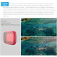 Фильтры PGYTECH для OSMO POCKET Набор для дайвинга (Professional)-MAGENTA/SNORKEL/RED)