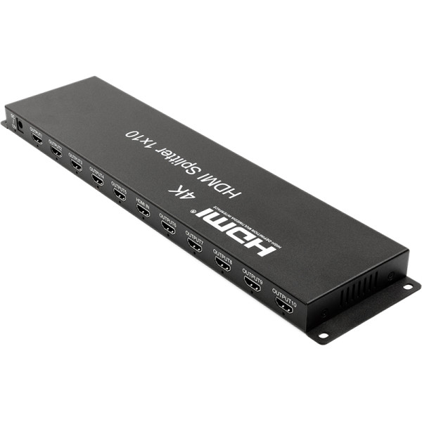 Сплиттер PowerPlant HDMI 1x10 V1.4, 3D, 4K/30hz (HDSP10-V1.4)