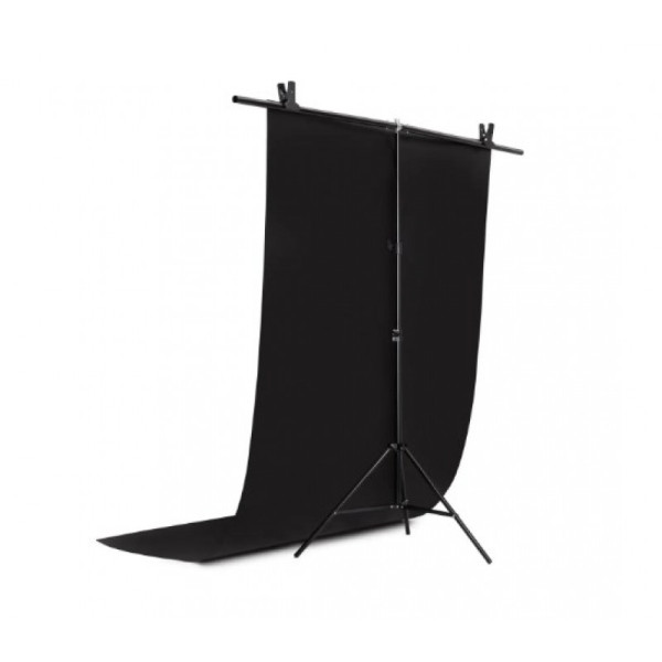 Фон для зйомки Visico PVC-1520 Black (150x200 см)