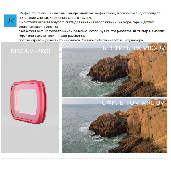 Фильтр PGYTECH для OSMO Pocket MRC-CPL (Professional)