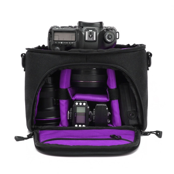 Рюкзак Huwang DAC-0304P black/purple