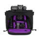 Рюкзак Huwang DAC-0304P black/purple