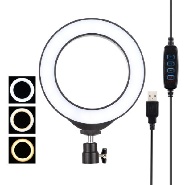 Кольцевой свет Puluz PU377 Ring Light 12см (8W)