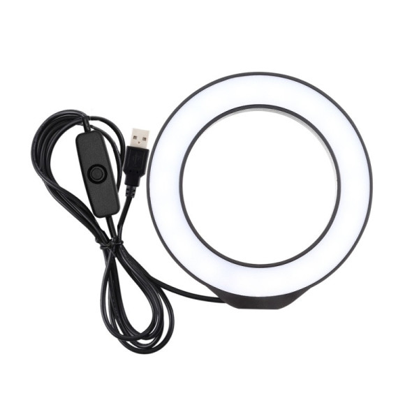 Кільцеве світло зі стійкою Puluz PU422B Ring Light 12см (4W)