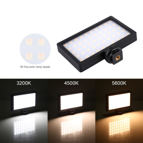 Штатив зі світлом для смартфона Puluz PU461B (RGB)
