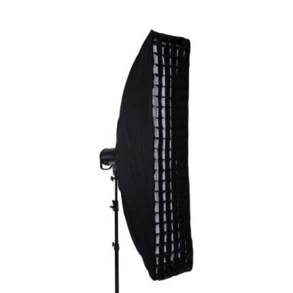 Софтбокс с сотами Visico EB-072G 30х140см quickly umbrella