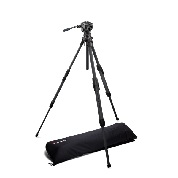 Комплект штатив + видеоголова Manfrotto ONE Carbon с 500X Fluid Head