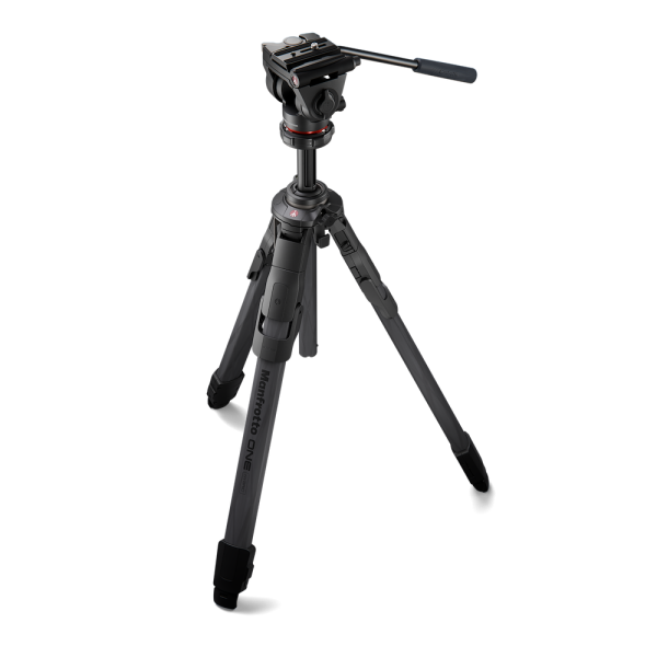 Комплект штатив + видеоголова Manfrotto ONE Carbon с 500X Fluid Head