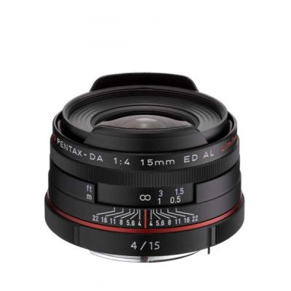 Объектив HD Pentax DA 15mm f/4 AL Limited Black