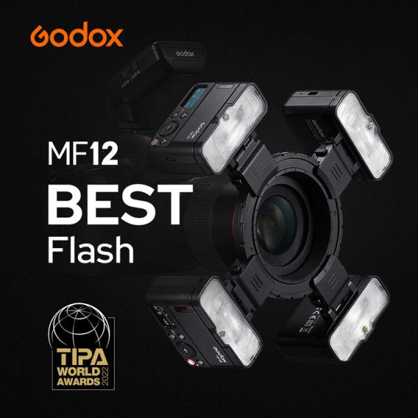Вспышка Godox MF12 Macro Flash 2-Light Kit (MF12-K2)